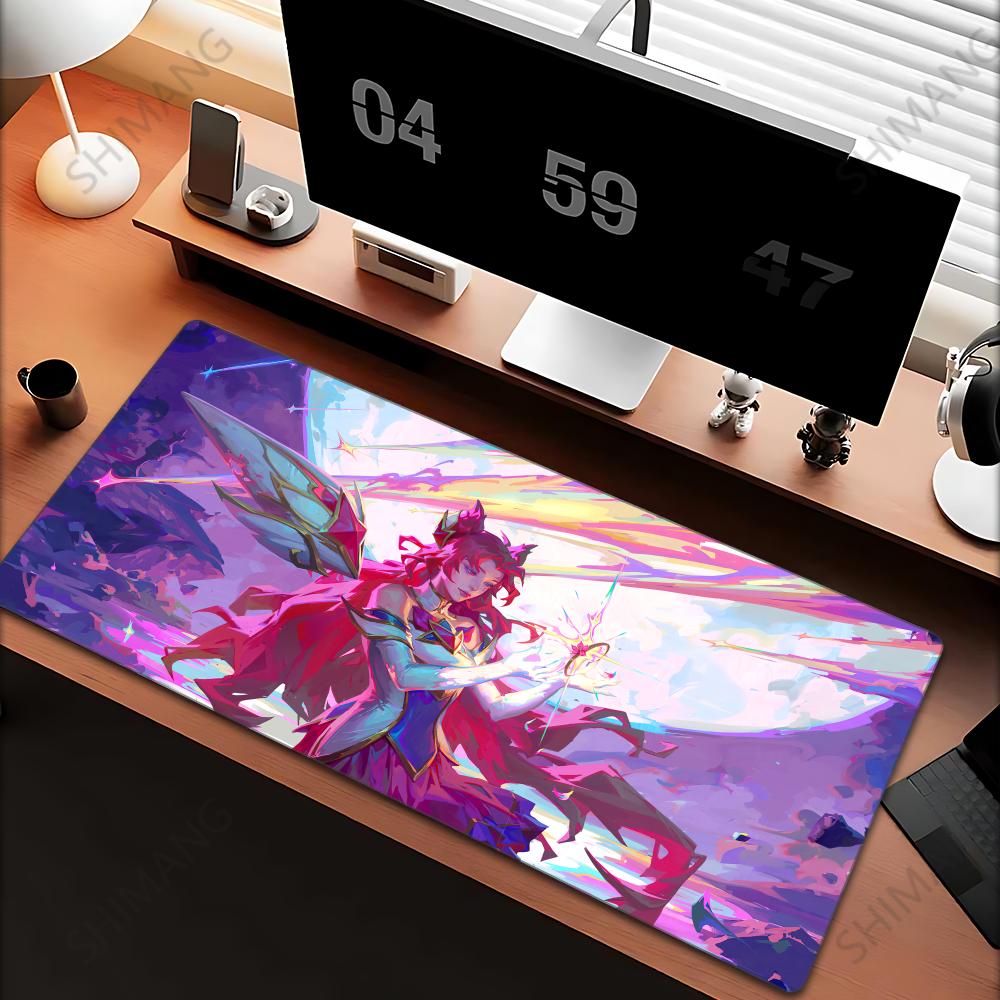 League of Legends Kaisa Large Mouse Pad Gaming Mousepad PC Gamer Computer Office Mouse Mat Keyboard Mat Desk Pad Laptop Mausepad