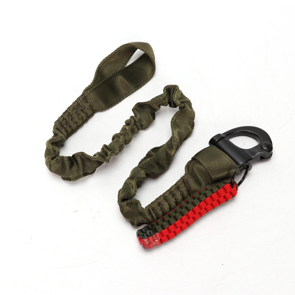 Outdoor Tactical Sling Schutzseil Einstellbare Sicherheitsseilschlinge Multifunktionsgurt Nylongürtel Jagdrettung