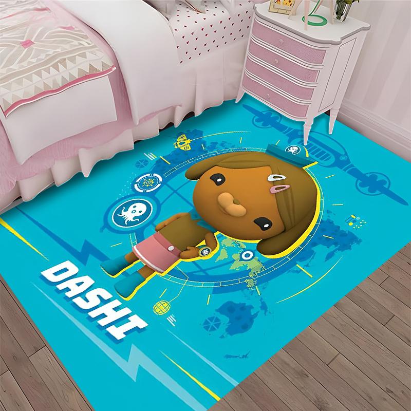 Octonauts Printed Carpet, Rug for Office Chair Living Room Bedroom Kitchen Room Decor Gifts.