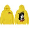 Michael Jackson King of Pop Bad Era Hoodies  Clothing Fashion Classic Sweatshirts Hip Hop Fleece Casual Oversized Pullovers