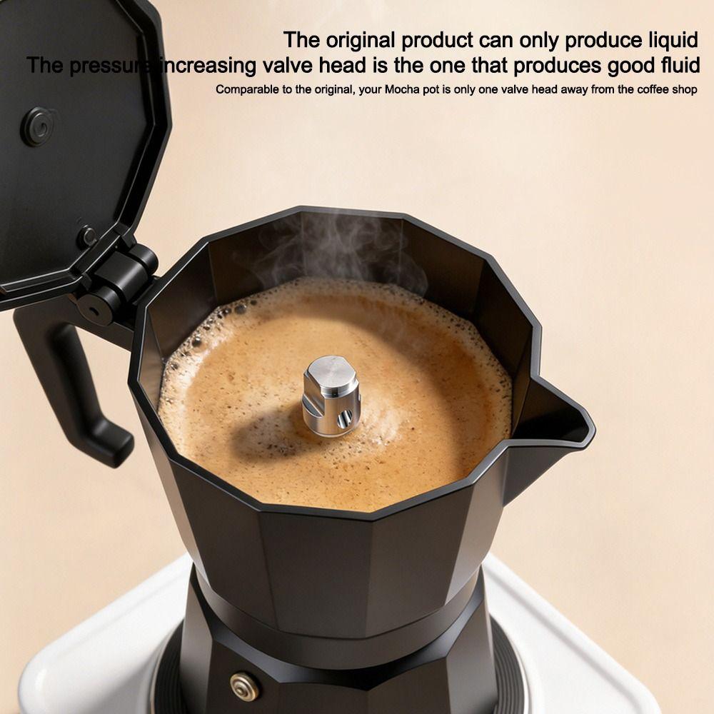 Anello di tenuta per valvola di sicurezza caffettiera moka per 2/4 tazze accessorio per caffettiera moka a doppia valvola