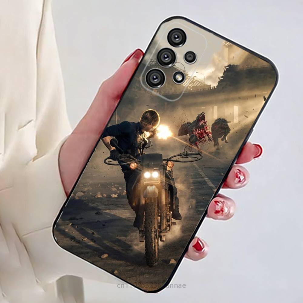 

Leon Kennedy Phone Case for Samsung Galaxy A73,23,53,33,14,24,13,72,22,52,32,54,A34 Soft Cover Samsung A72
