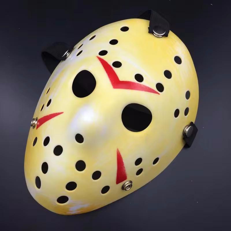 Masque de Hockey de Film Cadeau Jason Voorhees Vendredi 13 Horreur Masque Effrayant Fête d'Halloween Masques Cosplay Pour Hommes Adultes Halloween