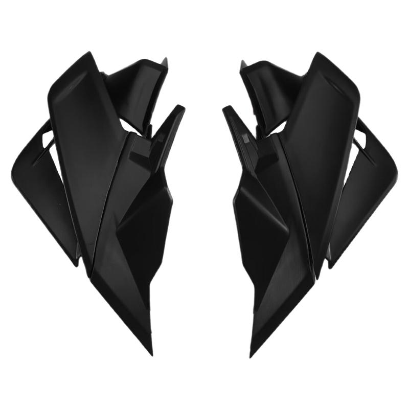 Ac29-Motorcycle Front Spoiler Aerodynamic Wing Downforce Kit Naked Frontal Spoilers Winglet For KAWASAKI ZX-4R 2024