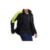 Adidas Outdoor Sports Contrast Collar Fleece-Lined Logo Jacket Men Outerwear Black H13805