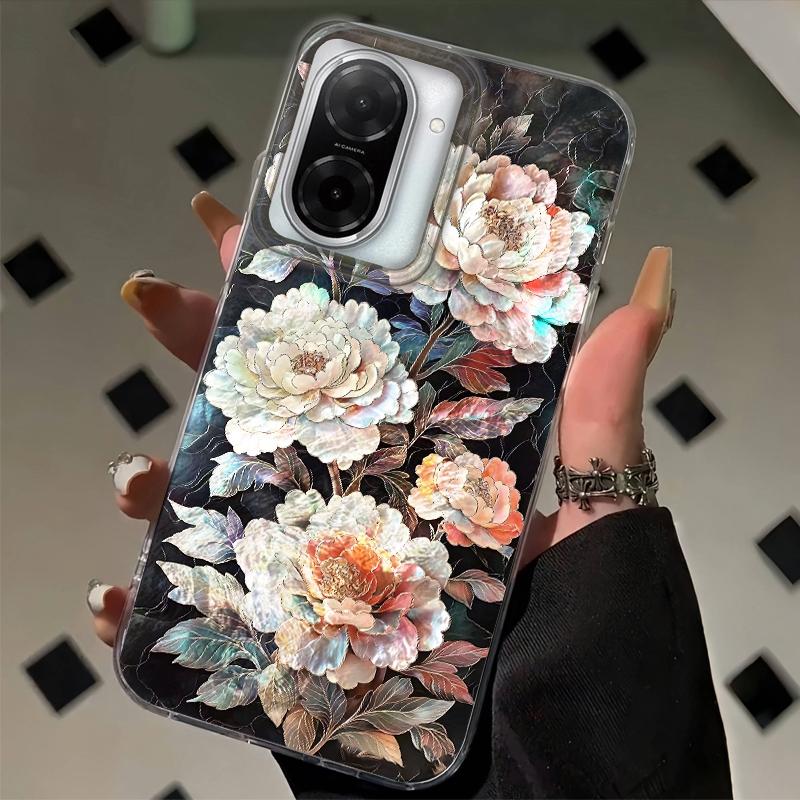 Luxury Flower Girls Women Phone Case For Xiaomi Redmi Note 14 Pro 14C 13C 10 9A 9C 13 12 11 10S 9 8 Plus A5 A4 A3 A2 A1 Cover