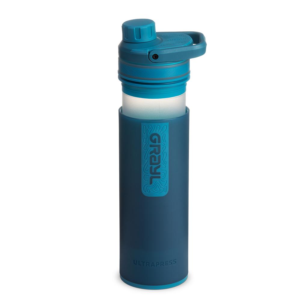 Geuleil Portable Water Purifying Bottle Ultrapress (500Ml)_Blue