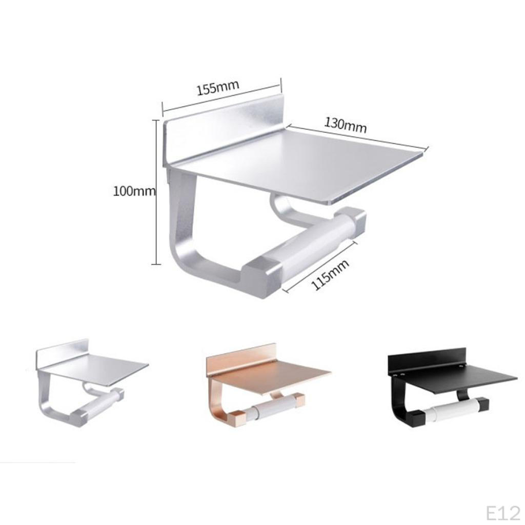 3 in 1 MULTI USE SHELF RACK, KITCHEN TISSUE PAPER ROLL TOWEL HOLDER RACK DISPENSER //VASE/ORNAMENT
