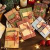 Series Convex Relief Craft Vanilla Paper for Christmas Eve 28 Sided Papers Theme Hand Account Material Scrapbooking Card