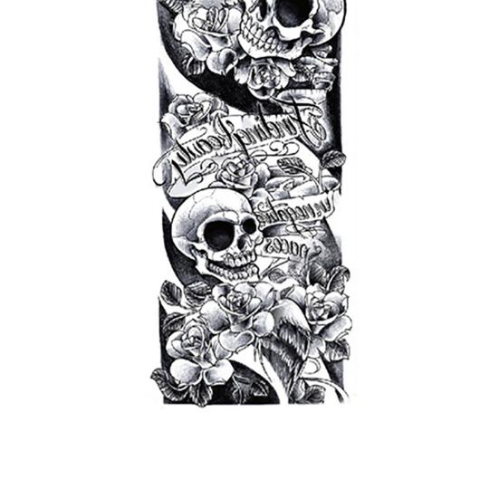 Wasserdichter temporärer, gemischter, cooler Body-Art-Tattoo-Aufkleber