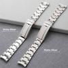 316L Stainless Steel Watchband For Rolex Strap For 40mm Dial SUBMARINER DAYTONA Watch Band Glidelock Buckle 20mm Bracelet