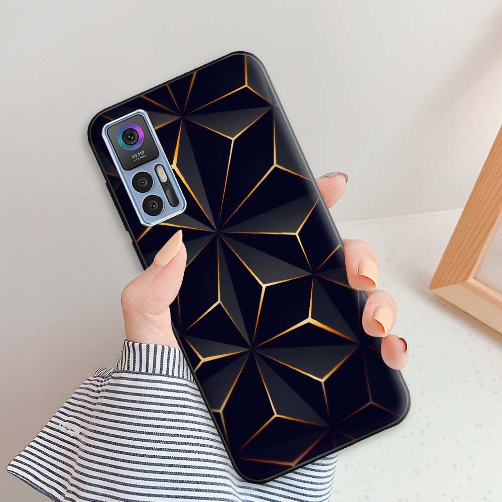 For TCL 30 Plus Case TCL 30 5G Luxury Silicone Back Cover Cases for TCL30 30Plus Shockproof Bumper Fundas TCL 30 5G Phone Bags