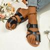 Mode Die neuen Sommer-Übergrößen-Slipper 2025, Flip-Flop-Freizeit-Flachslipper und Zehensandalen für draußen