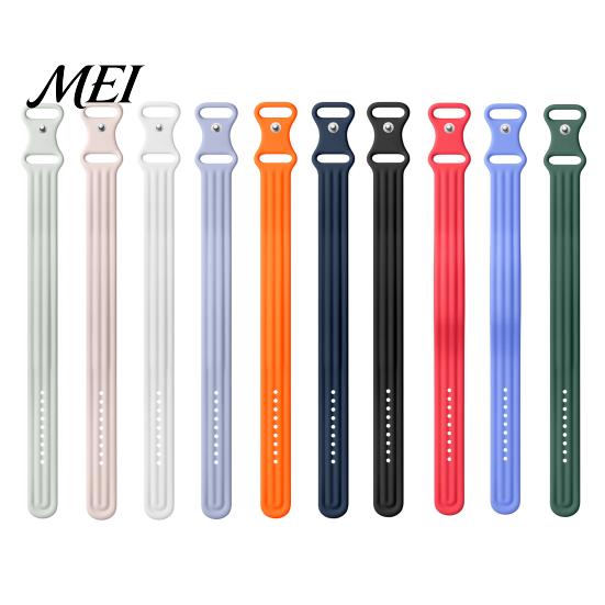 Durable Silicone Watch Band for Google Fitbit Air, Fitness Tracker Replacement Strap, Flexible Sweat Resistant Adjustable Sport Men Women Lightweight