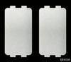 Plaque mica compatible 107x64 mm pour fours à micro-ondes Midea, lot de 2 pièces