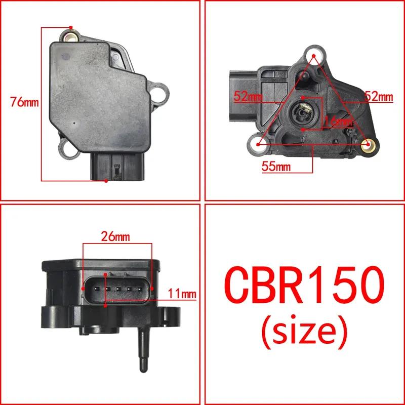 

16060-kWF-941 For Honda CBR CBR150 CB150R CB150RC CBR250R CBF125 2009-2013 CBR125 2011-2016 Throttle Body Position Sensor Tps