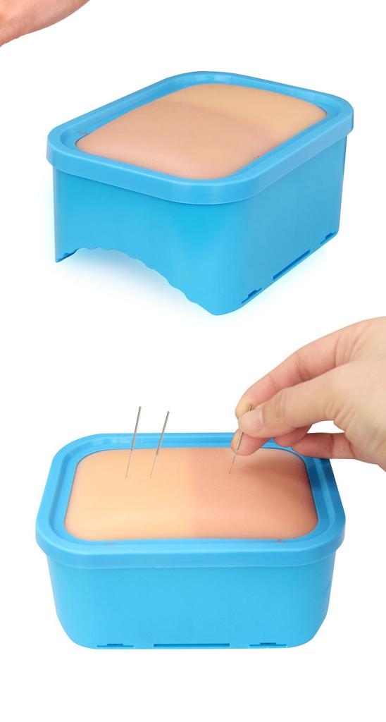 Beginner Acupuncture Student Practice Kit with Simulation Skin Model