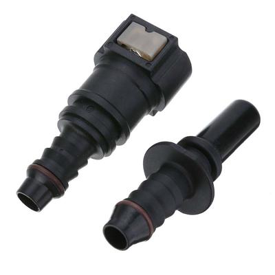 Fuel Line Connector Auto Fuel Line Hose Coupler Straight Connector Quick Release Female Connector