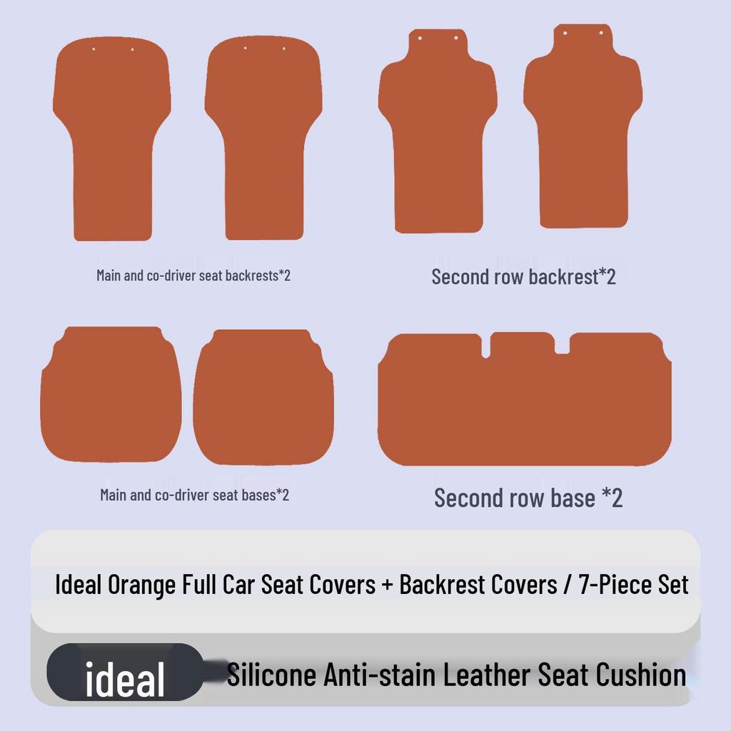 Breathable All-Season Silicone No-Tie Cushion for Ideal i6, L6, L7 Seats