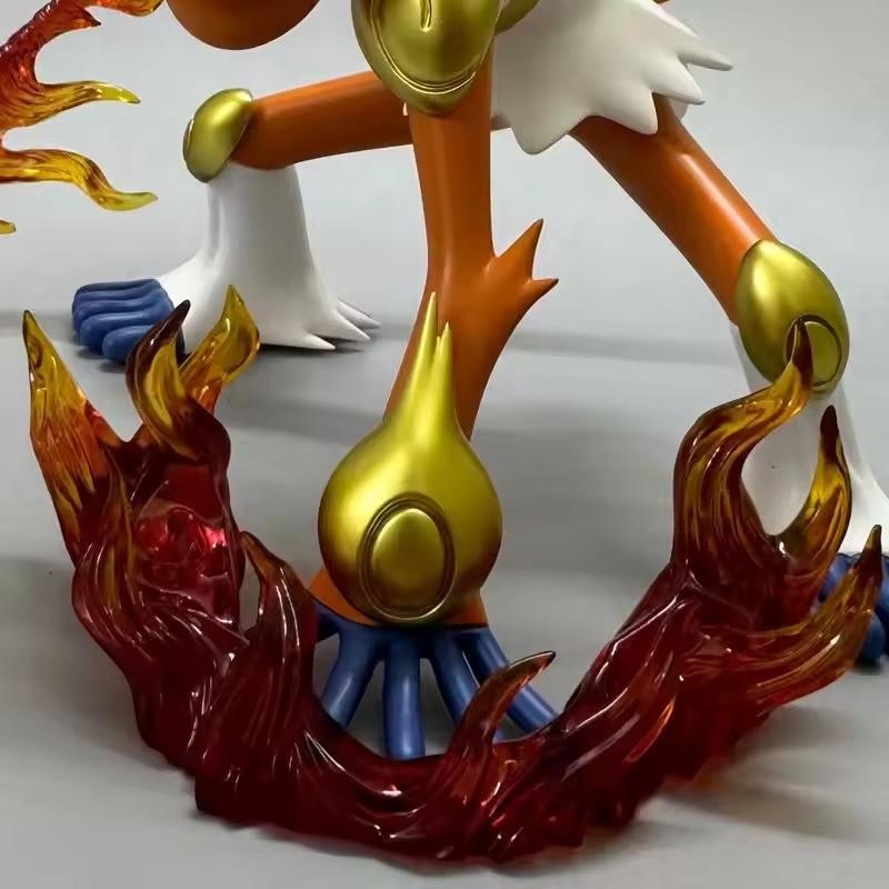 13cm Infernape GK Stereoscopic Atlas Action Figure Collection PVC Model Toy Cartoon Decor Figurine Boy Birthday Gift