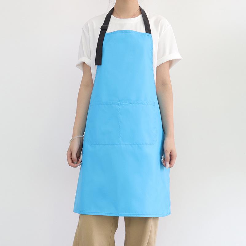 New Style Stain-Proof Neck Apron: Ultra-Thin, Custom Logo, Perfect for Kitchen, Painting, and Catering.
