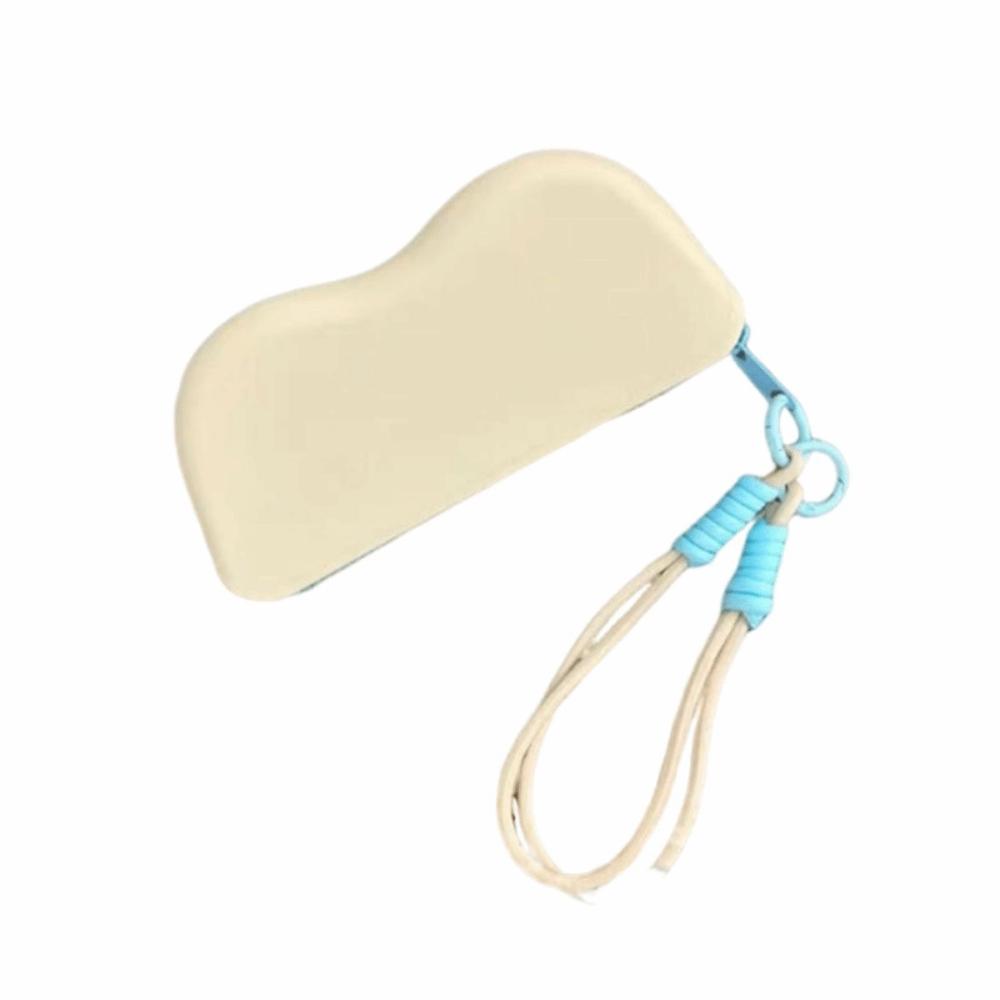 Waterproof Silicone Glasses Bag Candy Color Eyeglasses Case Sunglasses Storage Pouch  Travel Use