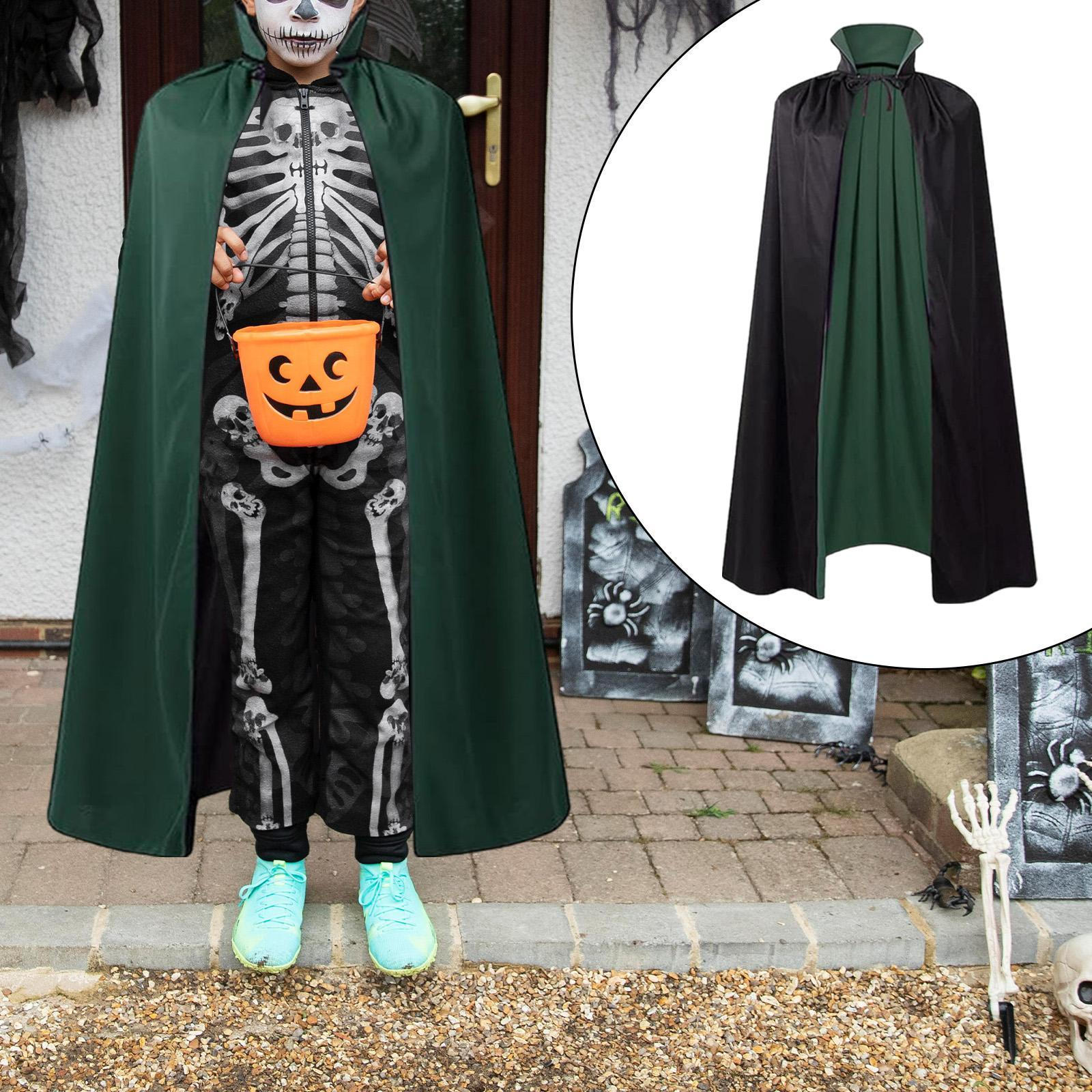 

Плащ на Хэллоуин для костюмированной вечеринки, принадлежности для выступления на сцене Black Green