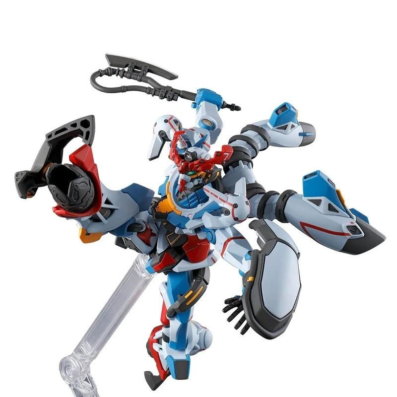 HG 1/144 GQuuuuuuX Bouwpakket Actiefiguur Jongens Puzzels Speelgoed Verzamelspeelgoed Bureau Ornament Poppetje Cadeau Dubbel Hoofd Beeldhouwwerken