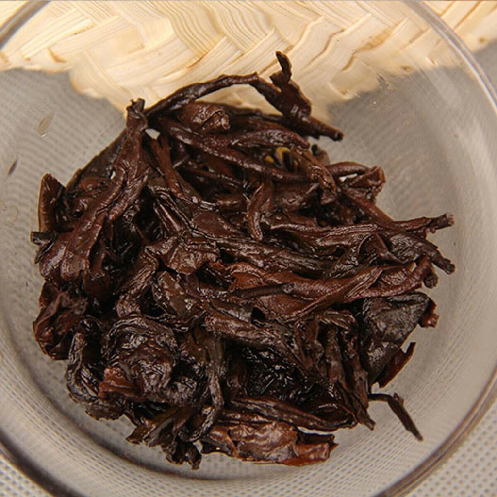 800g Ripe Puerh Tea Bamboo Basket Packing Loose Tea Ancient Tree Spring Puer Tea