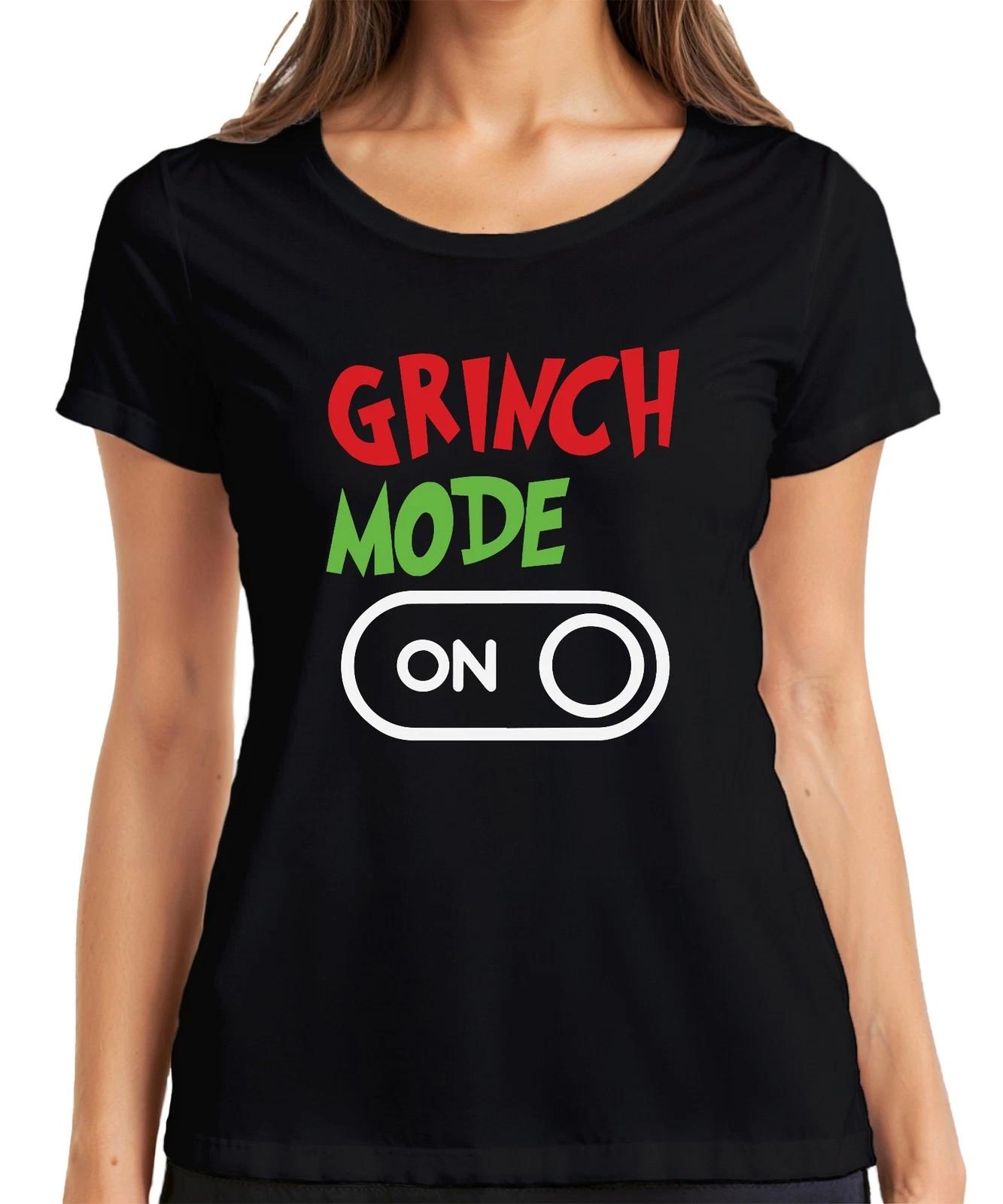 Grinch Mode On Weihnachtsoutfit - Weihnachten Christmas Xmas Damen T-Shirt XS
