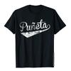 Funny Puerto Rico Puneta TShirt Graphic Unisexs T Shirts Europe Tops T Shirt Cotton Funny Short Sleeve O Neck
