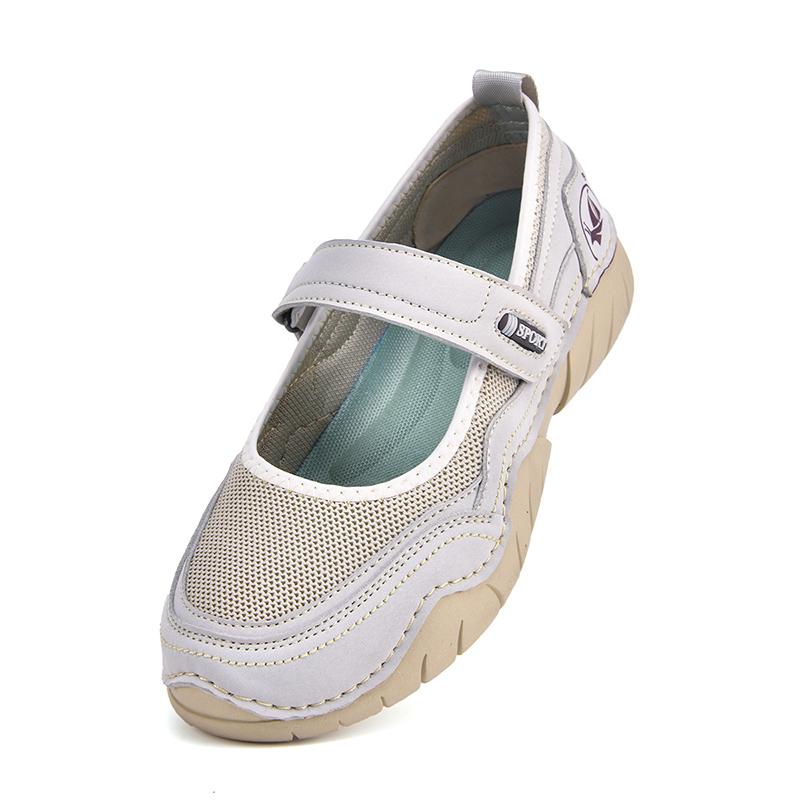 Women's Sandals Large Size Mother Breathable Flat-heeled Casual Shoes Summer Loafers