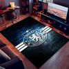 1pc Chelsea FC logo Print Area Rug - Soft,Washable Non-Slip Indoor Mat for Office Chairs,Living Room,Home Office Decorative Rug