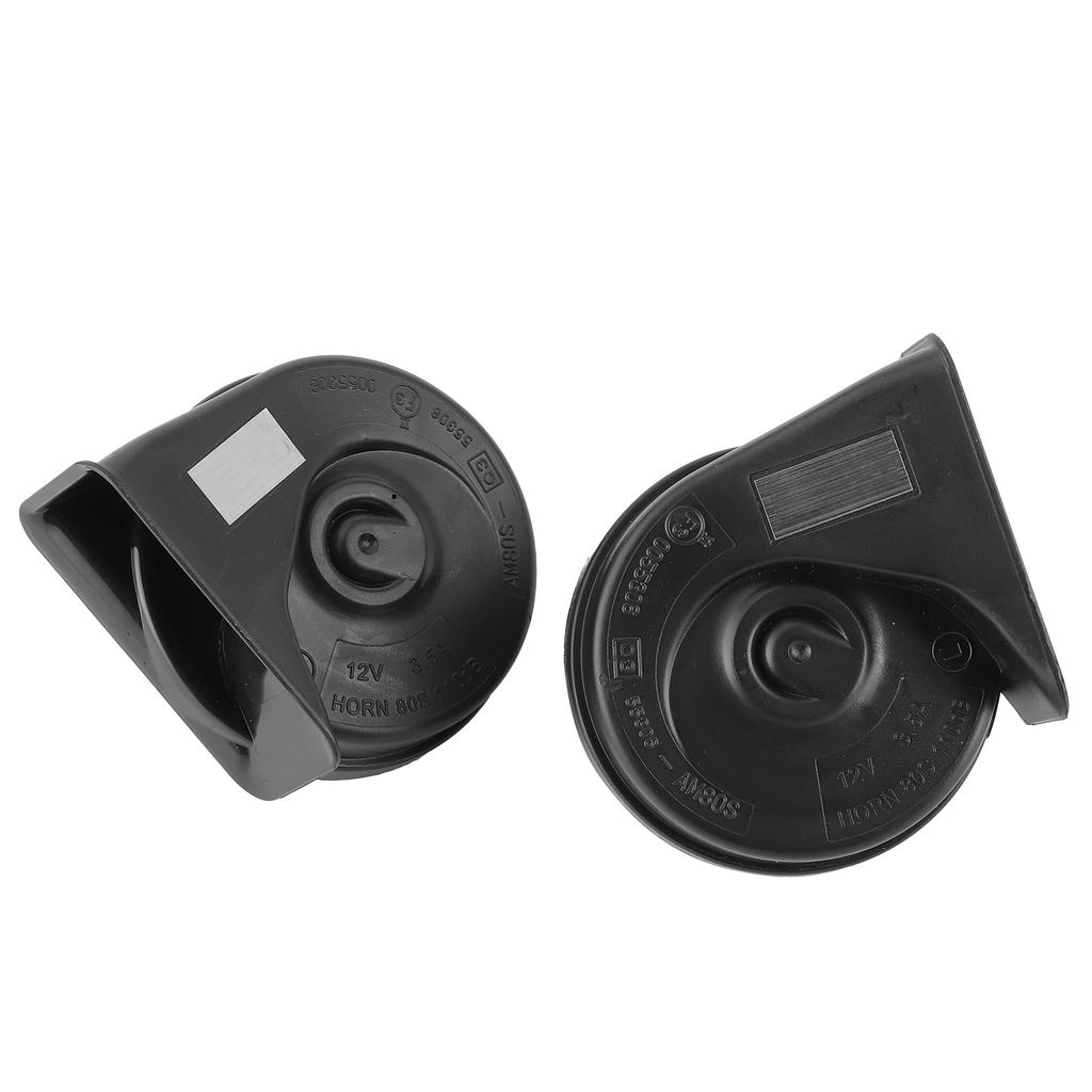 Pair 410 510Hz Snails Horn Siren HighLow Pitch 110125db Loud Sound Waterproof for 12V Car ATV UTV