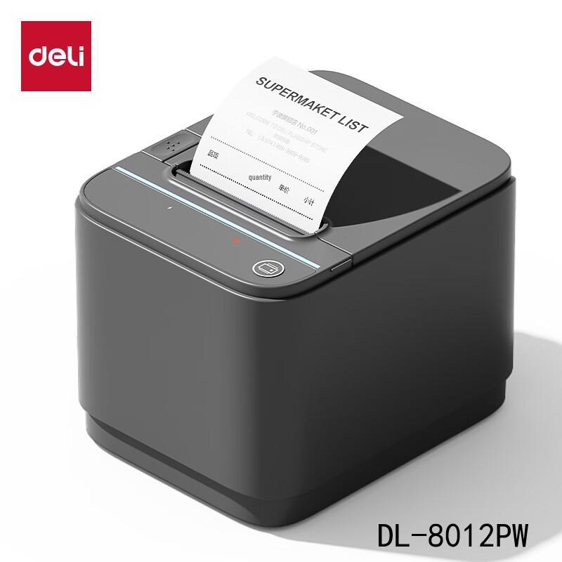 Deli 72mm Thermal Receipt Printer CN plug (adapter included)