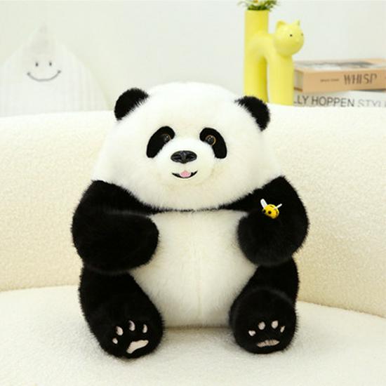 

Genuine Nectar Giant Panda Plush Toy - Hua Hua Doll Replica 35 cm