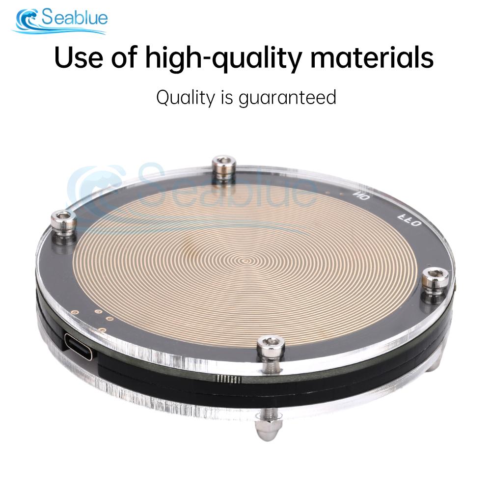 7.83hz 0.5W Schumann Resonance Ultra-Low Frequency Pulse Wave Generator Audio Resonator With Box for Electrical Tool