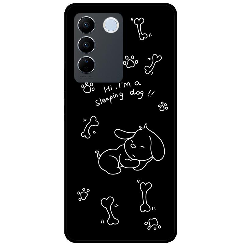 For Vivo V27E V2237 V27 Pro V2230 V 27 Case TPU Soft Silicone Marble Cat Shockproof Cases For Vivo V27 5G V27Pro Bag Funda Cover