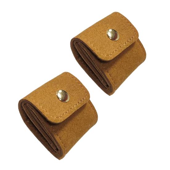 

2/3Pcs Jewelry Storage Bags Snap Closure Soft Velvet Lining Multifunctional Mini Travel Jewelry Bag Necklaces Earrings Organizer