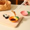 Ceramic Ginger Garlic Grater Dish Dipping Sauce Bowl 2-in-1 Mincer for Ginger Garlic Wasabi Dishwasher Safe Cute Carrot Shaped Sauce Dish for Sushi