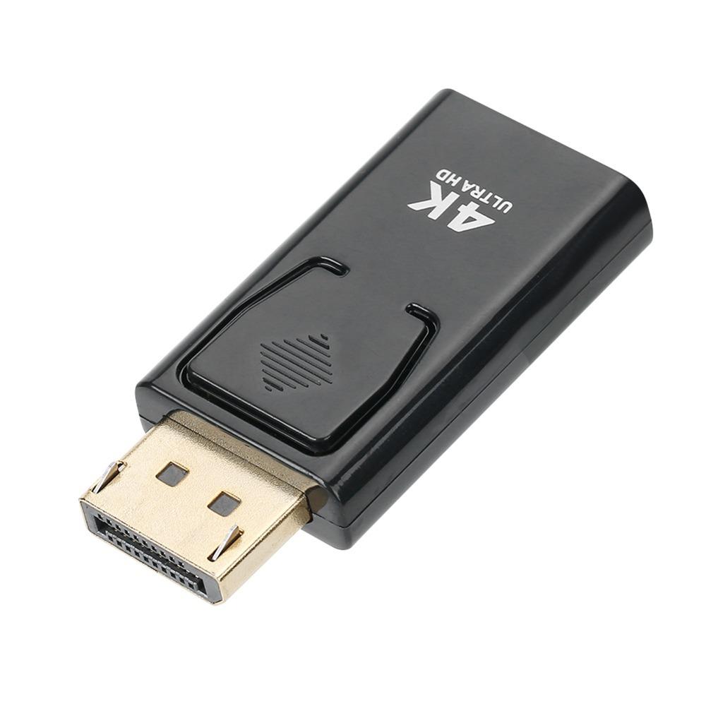 2PCS 4Kx2K Displayport To HD Adapter Plug and Play DP To HD Adapter For HDTV