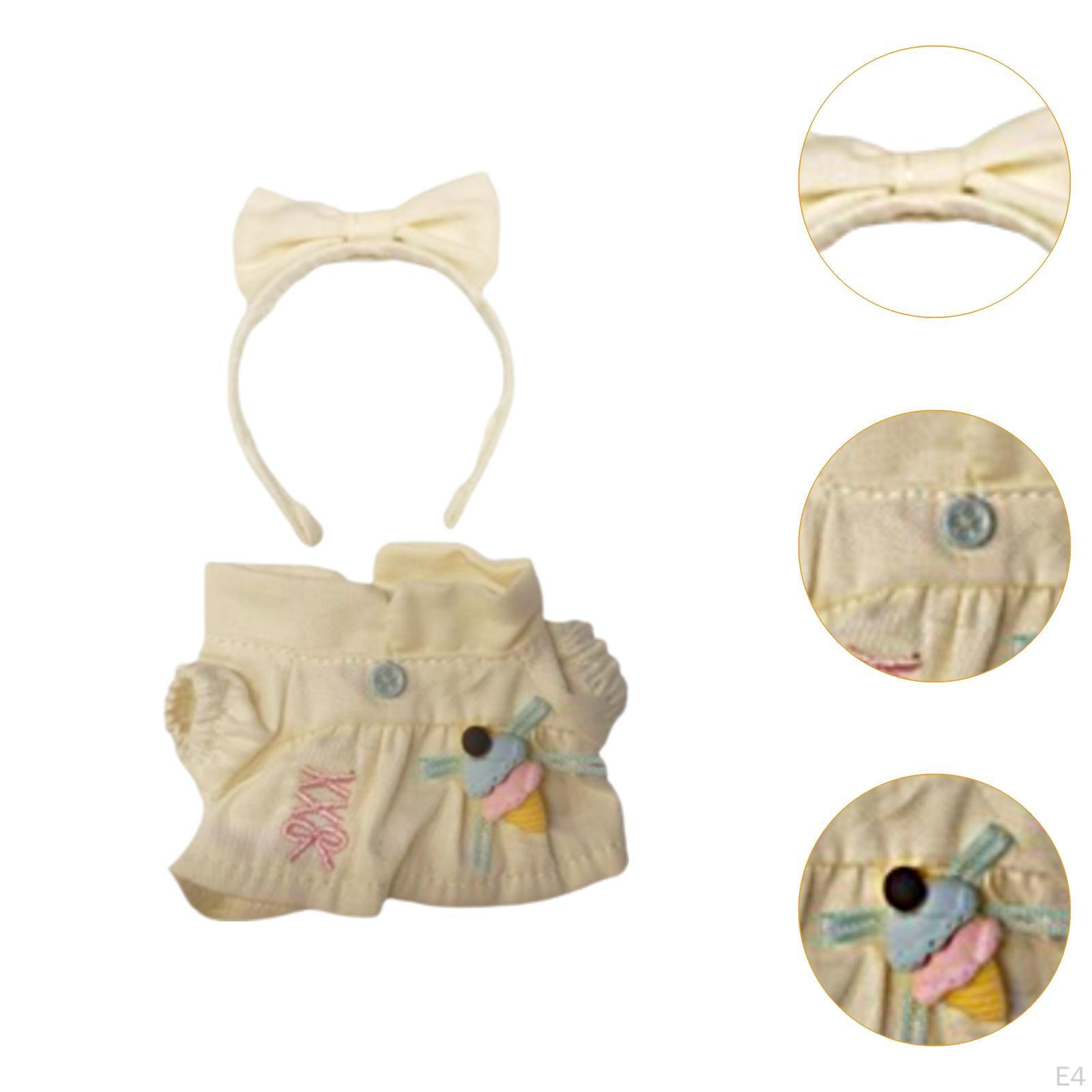 Плюшевая кукла платье комплект одежды создай свою собственную куклу фото реквизит — фото 7