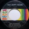 7-Zoll-Schallplatte BERT KAEMPFERT SEIN ORCHESTER That Happy Feeling 31388 Decca 1962 US Jazz Gebraucht