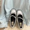 Candy Color Women Mary Jane Shoes Fashion Shallow Butterfly-knot Shoes Ladies Elegant Dress Internal Elevation Shoes