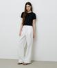 MONGDOL 2-Way Button Layered Round Neck Knit Black Mdkt133Black