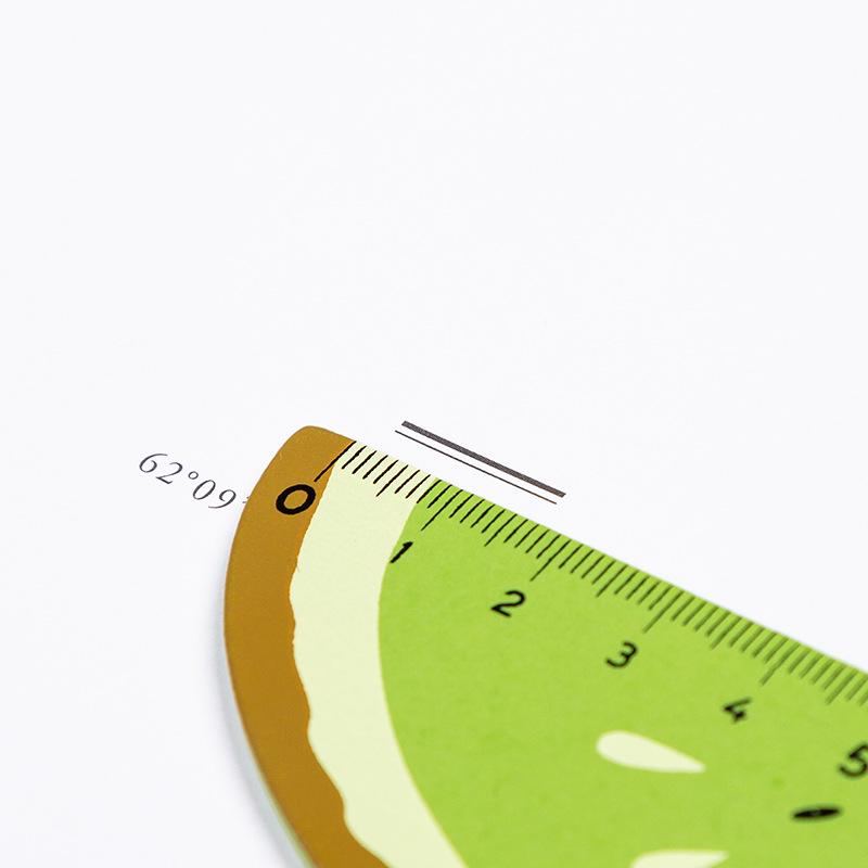 Fruit Wooden Ruler Measuring Ruler Creative Modeling Teaching Rewards Prizes Decor Gift Kawaii Stationery Student supplies