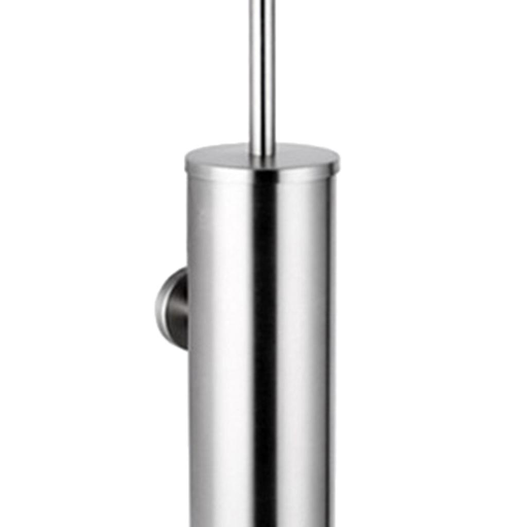 Stainless Steel Toilet Brush with Holder for Bathroom Organization