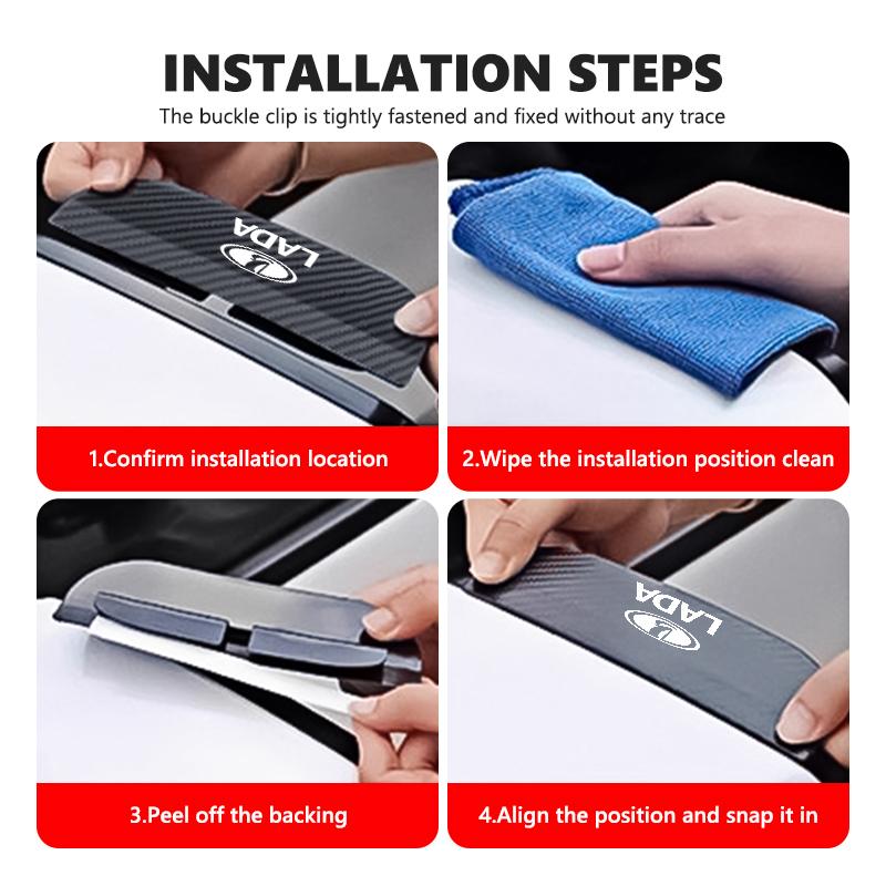 2pcs Car Rearview Mirror Rain Eyebrow Sun Shade Cover Protector For Lada Largus Priora Vesta Niva Samara Kalina Xray Granta