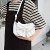 Bow Bag Women's 2025 Fashion New Pearl Chain Messenger Bag Fashion Design Foreign Texture Shoulder Bag