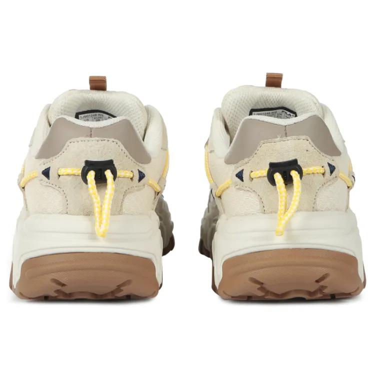 Fila Cat Paw 1 Textile , Synthetic Leather Cushioning Breathable Lightweight Low Top Casual Shoes Unisex Beige Brown (Unisex) Casual Shoes